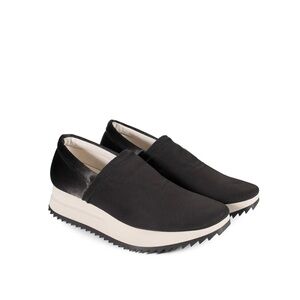 PEDRO GARCIA Otylia Slip-On Satin Sneakers